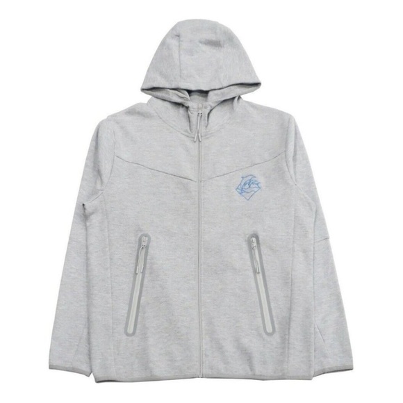 Pink Dolphin Men's Wave Zip Up Activewear Hoodie Jacket - Picture 1 of 16